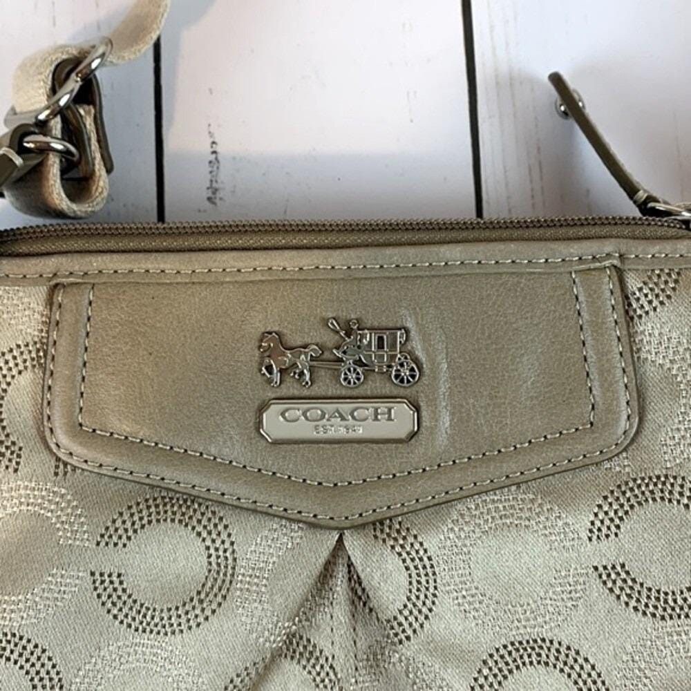 Coach Madison Optical Art Swingpack Crossbody - Beige - Picture 6 of 10